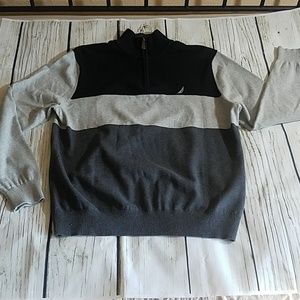 Men's Nautica quarter zip sweater